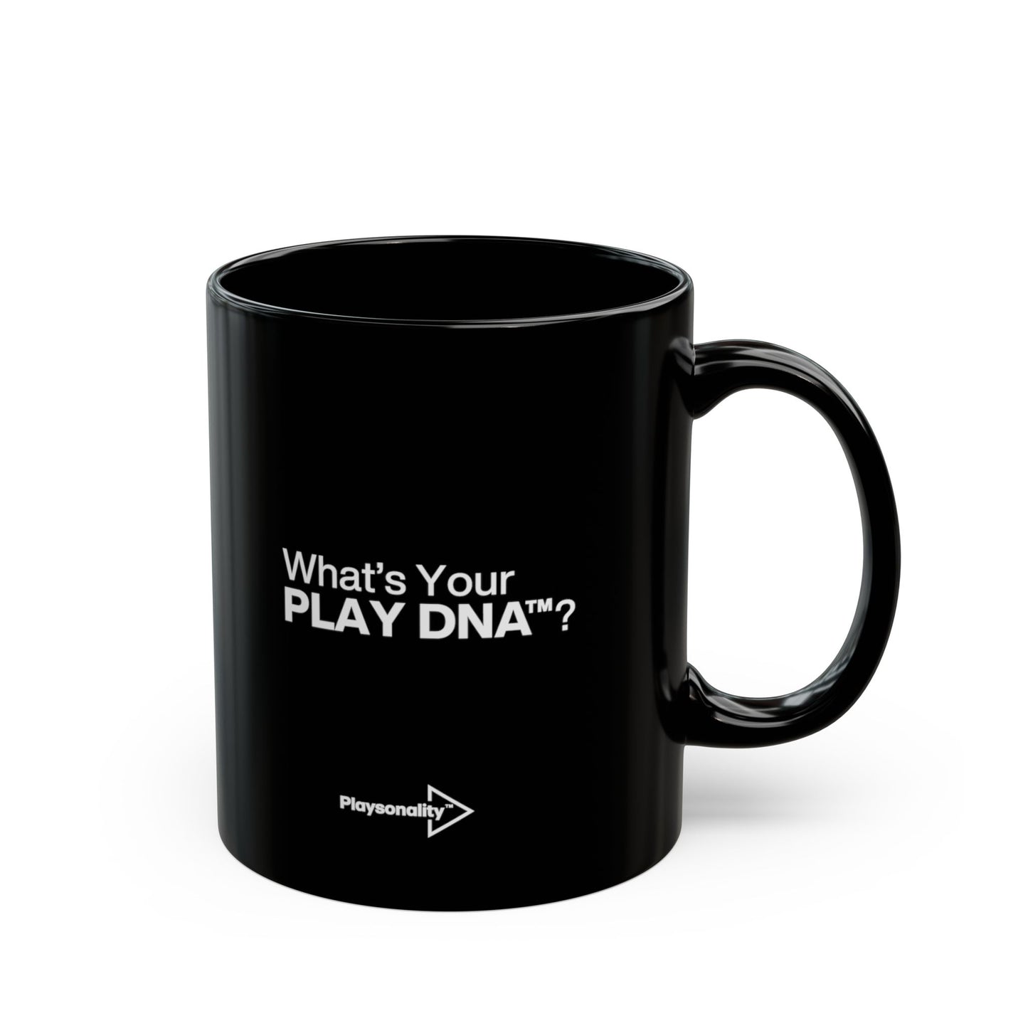 What’s Your Play DNA? Black Coffee Mug
